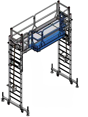 [TSA320] Mobile adjustable-height work platform FARAONE Industrie TSA 320 (TSA320)