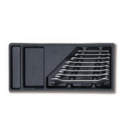 [05190722] Double open-end wrench set for trolley 519/252NA, 8 pcs (05190722, USAG)
