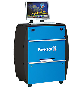 [RAVRT009TFVE] Computerised console unit with 19" TFT screen for brake tester (dviejų greičių, lengviesiems/sunkvežimiams) (RAVRT009TFVE, RAVAGLIOLI)