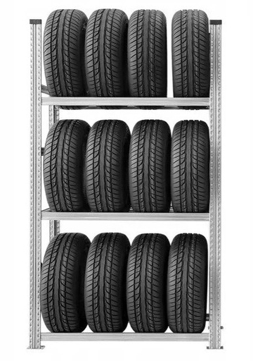 [Padangų stelažas] Padangų stelažas 12 padangų, 900×400, H2000 (Padangų stelažas, AUTOEQ)