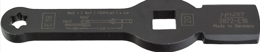 [2872-E18] Slogging (striking) box-end wrench E18, 3/4″ drive (2872-E18, HAZET)
