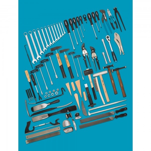 [0-1900/77] Tool assortment - 77 pieces (0-1900/77)