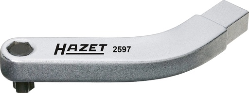 [2597] Door hinge insert tool – curved bit holder (2597, HAZET)