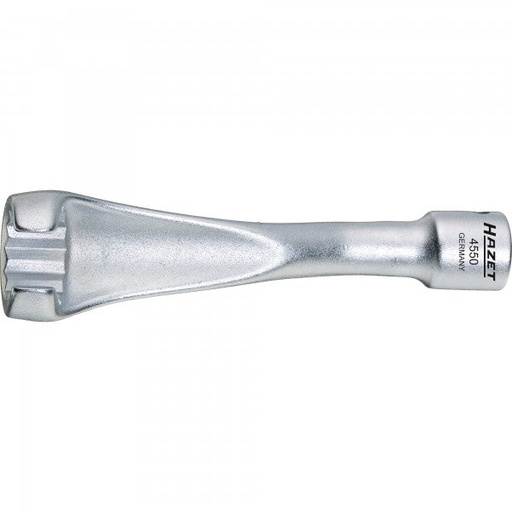 [4550] Injection line spanner – 3/8 inch square, hollow, 17 mm (4550, HAZET)