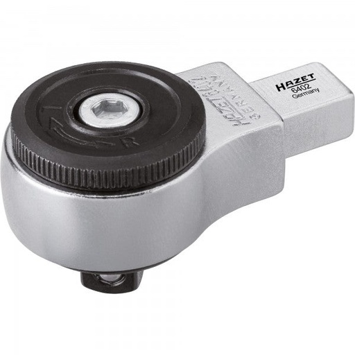 [6402] Insert reversible ratchet - 9 x 12 mm insert square, solid (6402, HAZET)