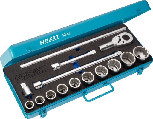 [1000Z] Socket set - 3/4 inch (20 mm) square, hollow (1000Z)