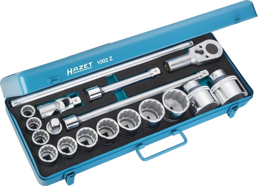 [1002Z] Socket set - 3/4 inch (20 mm) square, hollow (1002Z)