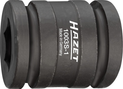 [1003S-1] Smūginis adapteris - 3/4 colio (20 mm) kvadratas, tuščiavidurė (1003S-1, HAZET)