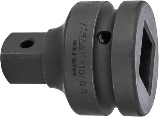 [1107S] Reducer - 1 inch (25 mm) square, hollow (1107S)