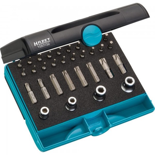 [1557/32] Tool set - 1/4 inch (6.3 mm) hexagon, solid (1557/32)