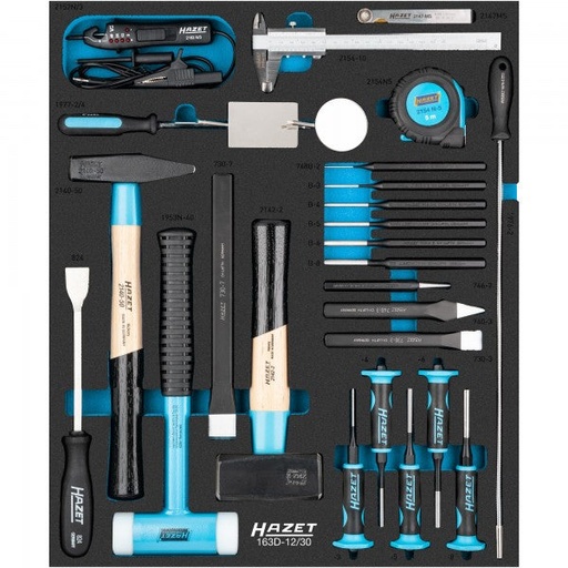 [163D-12/30] Tool set - 30 pieces (163D-12/30)