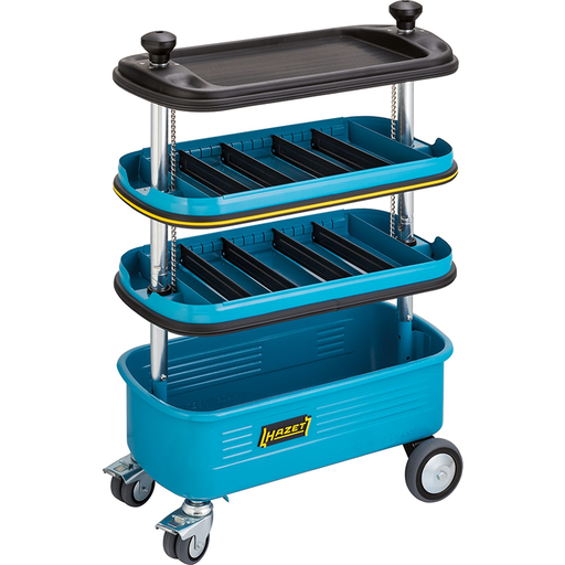 [166N] Tool trolley Assistent, L x W x H: 650 mm x 415 mm x 965 mm (166N, HAZET)