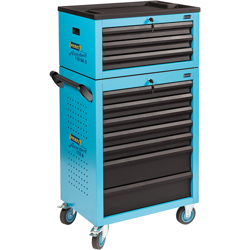 [178N-10] Tool trolley Assistent, L x W x H: 781 mm x 498 mm x 1410 mm (178N-10, HAZET)