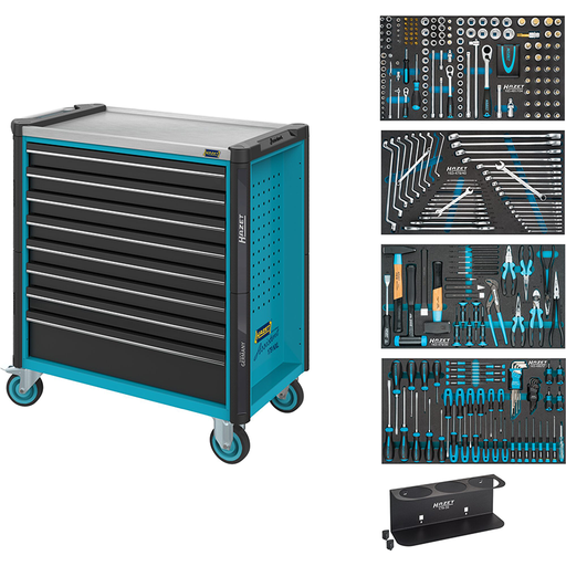 [179NXL-8/317] Tool trolley Assistent 179NXL with assortment, 317 pieces (179NXL-8/317, HAZET)