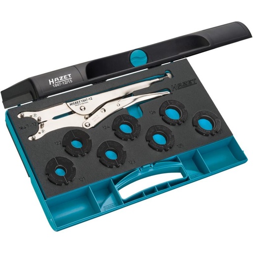 [1847-12/15] Circlip pliers set, 15 pcs (1847-12/15, HAZET)