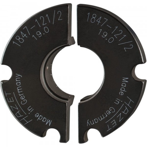 [1847-121/2] Puslukščių pora, ⌀ 19 mm (1847-121/2, HAZET)