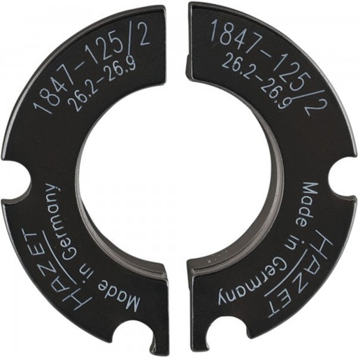 [1847-125/2] Puslukščių pora, ⌀ 26.2 – 26.9 mm (1847-125/2, HAZET)