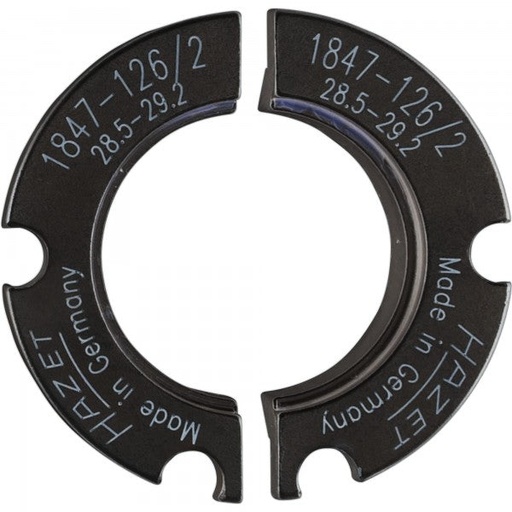[1847-126/2] Puslukščių pora, ⌀ 28.5 – 29.2 mm (1847-126/2, HAZET)