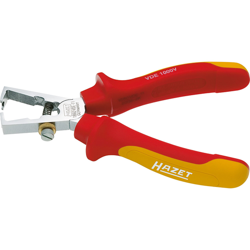 [1860VDE-11] Wire stripper, with protective insulation, Length: 160 mm (1860VDE-11, HAZET)