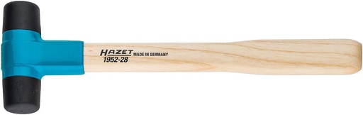 [1952-28] Plastic soft-faced hammer, low rebound, 28 mm (1952-28, HAZET)