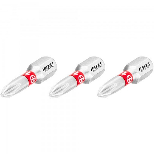 [2215N-PH1/3] Screwdriver bit, Phillips PH1, 1/4″ (6.3 mm) hex (2215N-PH1/3, HAZET)