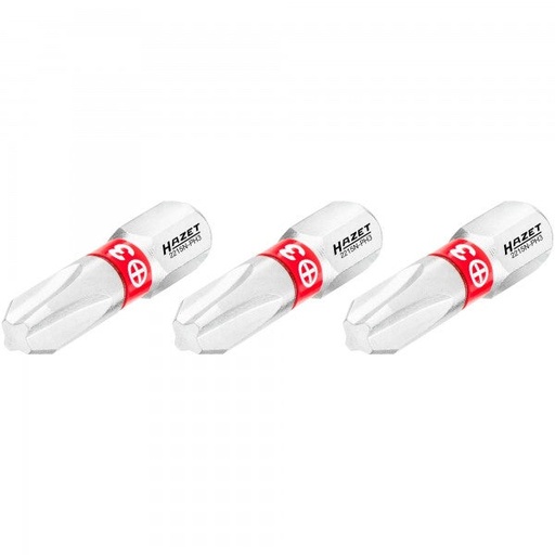 [2215N-PH3/3] Screwdriver bit, Phillips PH3, 1/4″ (6.3 mm) hex (2215N-PH3/3, HAZET)