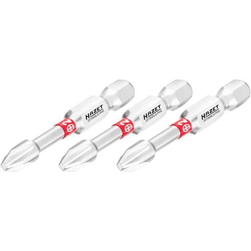 [2215NSLG-PH2/3] Screwdriver bit, Phillips PH2, 1/4″ (6.3 mm) hex (2215NSLG-PH2/3, HAZET)