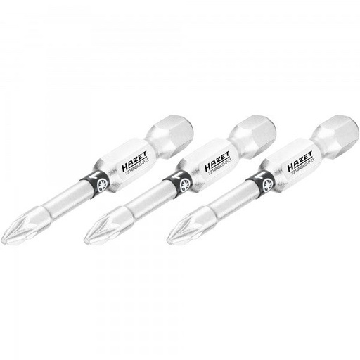 [2216NSLG-PZ1/3] Screwdriver bit, Pozidriv PZ1, 1/4″ (6.3 mm) hex (2216NSLG-PZ1/3, HAZET)
