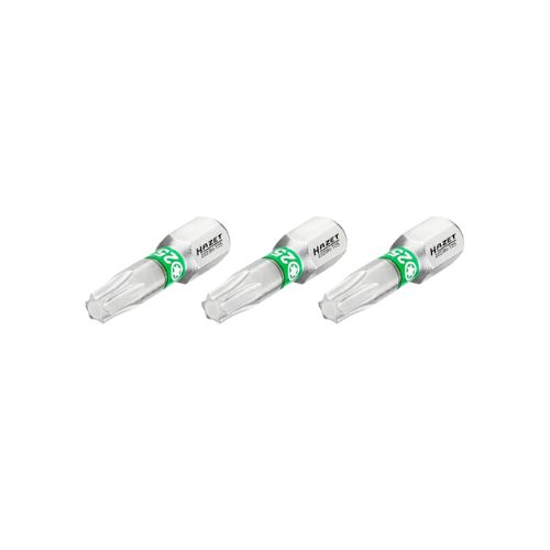 [2223N-T25/3] Atsuktuvo antgalis, žvaigždinis Torx T25, 1/4″ (6,3 mm) šešiabriaunis (2223N-T25/3, HAZET)