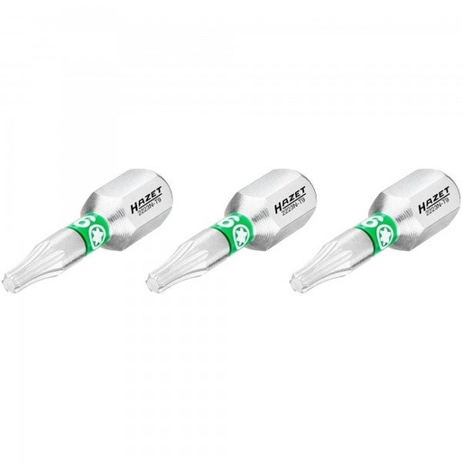 [2223N-T9/3] Screwdriver bit, Torx T9, 1/4″ (6.3 mm) hex (2223N-T9/3, HAZET)