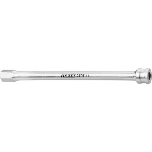 [2797-14] Headlights adjustment tool - 3/8 inch (10 mm) square, hollow (2797-14, HAZET)