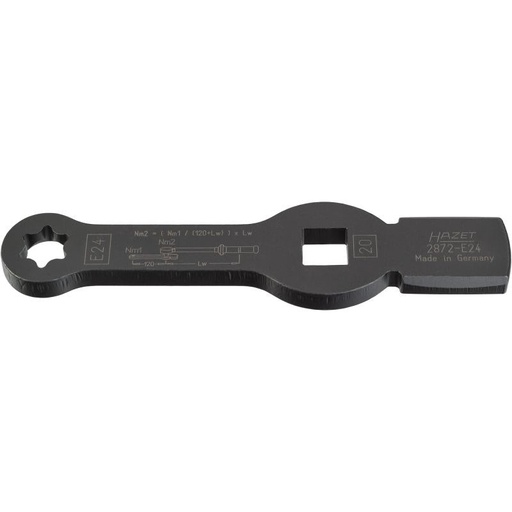[2872-E24] Slogging (striking) box-end wrench E24, 3/4″ drive (2872-E24, HAZET)