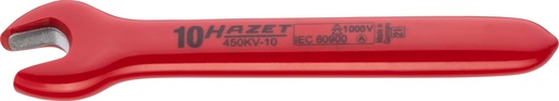 [450KV-10] Single open-end wrench with protective insulation (450KV-10)