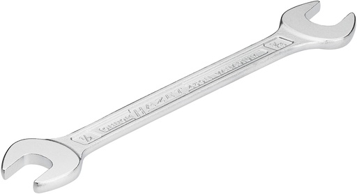 [450NA-1/2X9/16VKH] Dvipusis plokščias (atviras) veržliaraktis, išorinis šešiabriaunis profilis, 1/2 × 9/16″ (450NA-1/2X9/16VKH, HAZET)