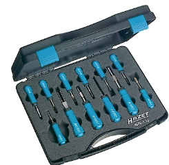 [4670-1/12] Kabeļu atvienošanas instrumentu komplekts, 12 daļas (4670-1/12, HAZET)