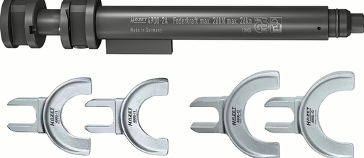 [4900-2A/5] Safety spring vice set - 5-pieces (4900-2A/5, HAZET)