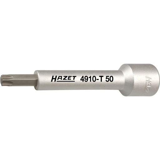 [4910-T50] Stūmoklio koto atrama su TORX T50 antgaliu, 1/2" (12,5 mm) kvadratas (4910-T50, HAZET)
