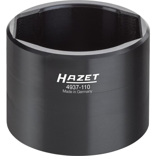 [4937-110] Commercial vehicle hub cap wrench, 1" (25 mm) square, hollow, 95 mm (4937-110, HAZET)