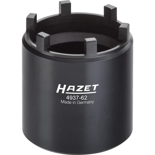 [4937-62] Commercial vehicle pin wrench, 3/4" (20 mm) square, hollow, 85 mm (4937-62, HAZET)