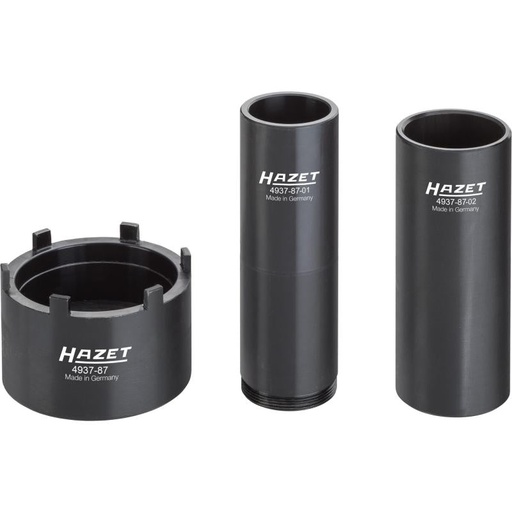 [4937-87/3] Commercial vehicle pin wrench set, 3/4" (20 mm) square, 3 pcs (4937-87/3, HAZET)