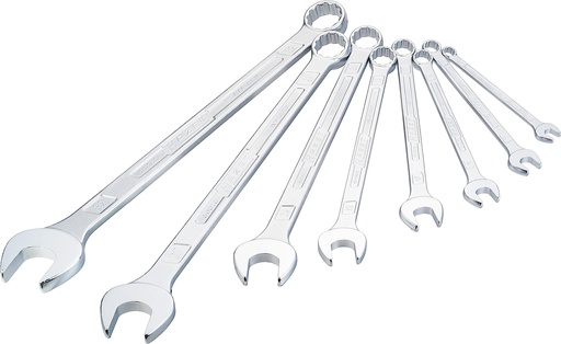 [600LG/8] Combination wrench set, extra long, 8 pcs (10–32 mm) (600LG/8, HAZET)