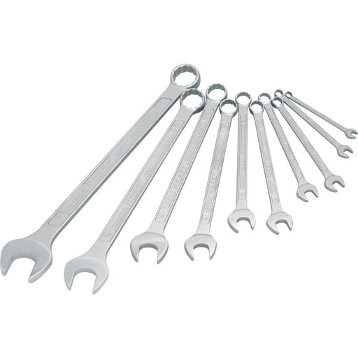 [600NA/10] Combination wrench set, 10 pcs (1/4"–1") (600NA/10, HAZET)