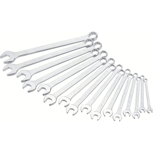 [600SPC/16] Kombinuotų veržliarakčių rinkinys, 16 vnt. (7–24 mm) (600SPC/16, HAZET)