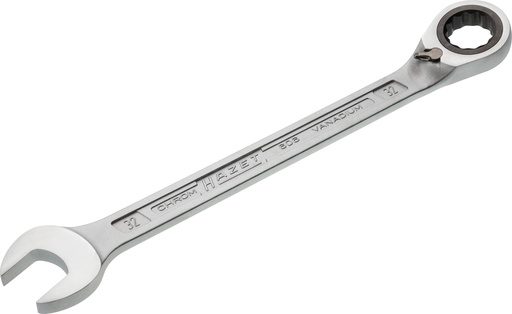 [606-32] Terkšlinis kombinuotas veržliaraktis 32 mm (606-32, HAZET)
