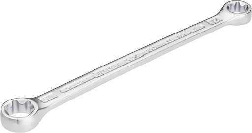 [609-E14XE18] Dubultā gredzenatslēga, ārējais E-TORX® profils, E14 × E18 (609-E14XE18, HAZET)