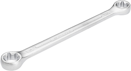 [609-E20XE24] Dubultā gredzenatslēga, ārējais E-TORX® profils, E20 × E24 (609-E20XE24, HAZET)