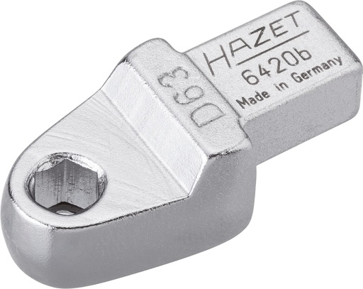 [6420B] Insert tool holder for bits - 9 x 12 mm insert square, solid (6420B, HAZET)