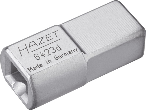 [6423D] Ieliktņa adapteris – 14 × 18 mm ieliktņa kvadrāts, ciets (6423D, HAZET)