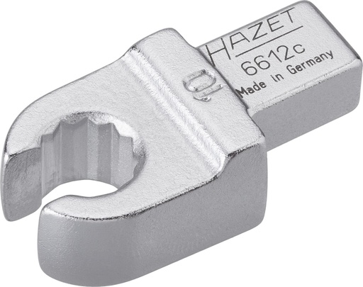 [6612C-10] Insert box-end wrench, open, 9x12mm, 10mm (6612C-10, HAZET)