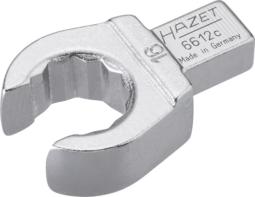 [6612C-16] Įstatomas žiedinis raktas atviro tipo 9x12mm, 16mm (6612C-16, HAZET)